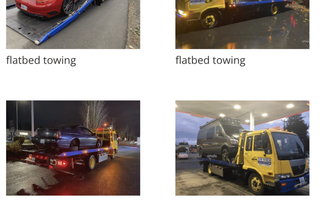 1 Easy Call for a Tow